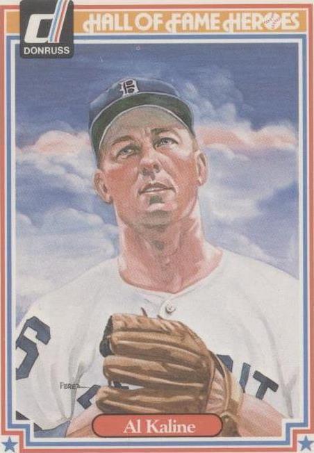 1983 Donruss Hall of Fame Heroes - Al Kaline #18 - 1 of 1