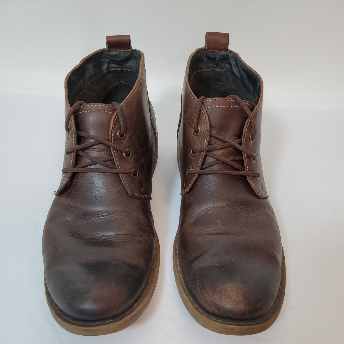 GBX Original Brown Leather Ankle Boots     Size: 11 M GBX Men main image 3