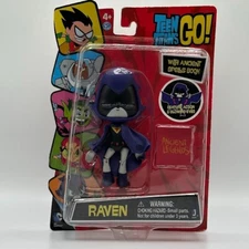 Teen Titans Go! Raven 4" Figure With Ancient Spells Book Jazwares!