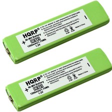 2-Pack 1200mAh Battery for Sharp MD-MT190 MD-MT190H CD MD MP3 Player, AD-N55BT