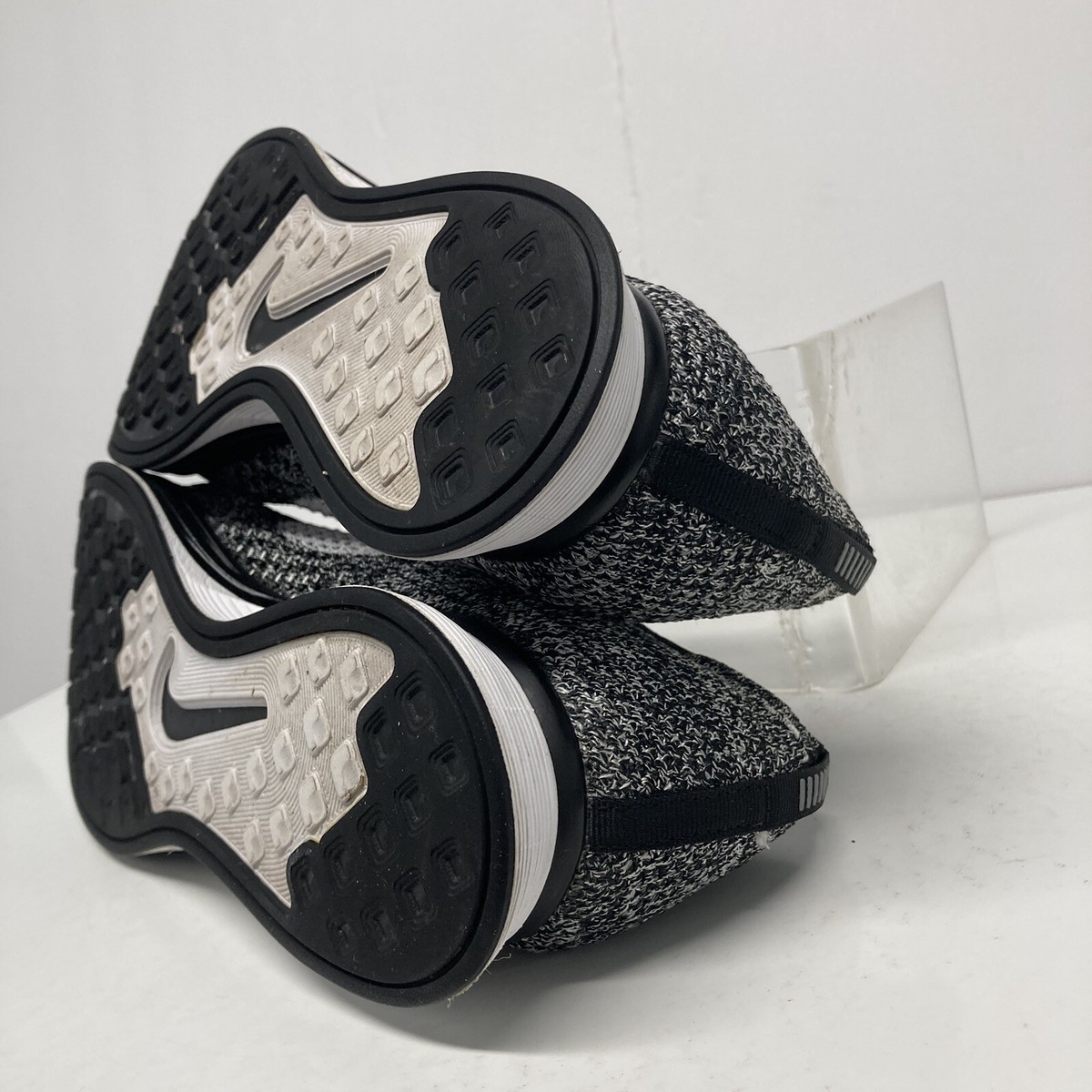 Sz 13- Nike Flyknit Racer Oreo 1.0 Running Shoe Super Rare Vtg OG