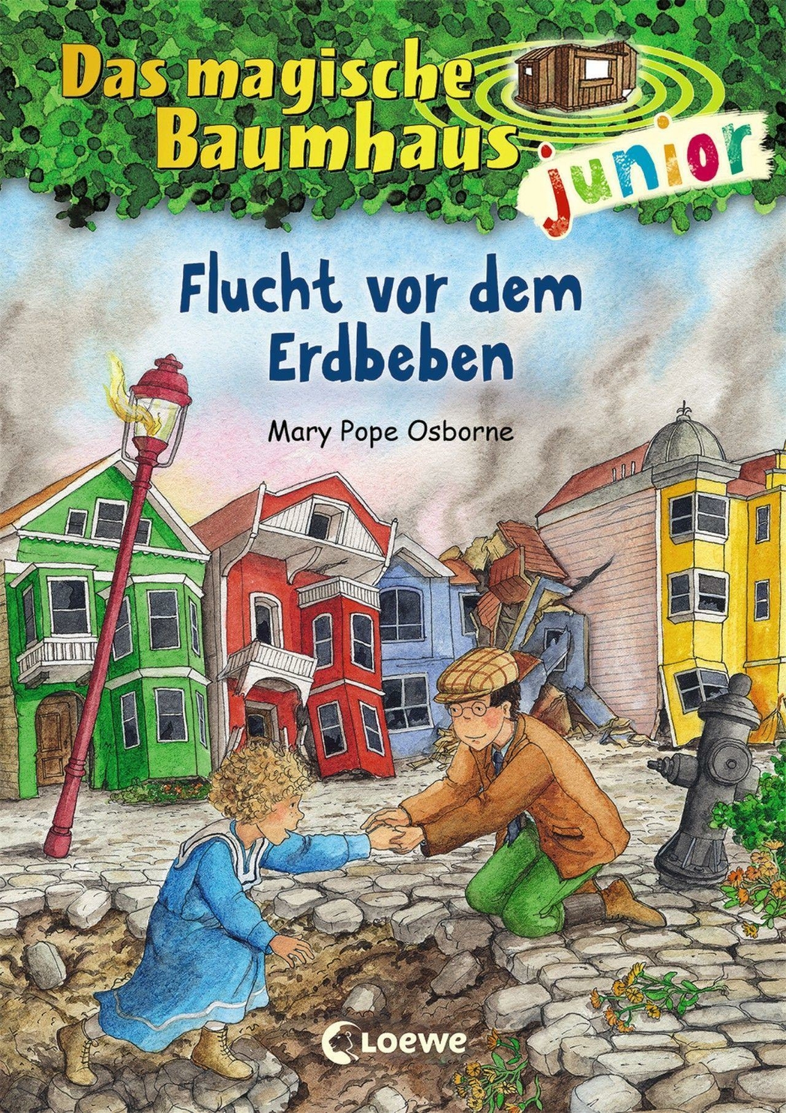 Thumbnail - Das Magische Baumhaus Junior (band 22) - Flucht Vor Dem Erdbeben |
