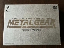 METAL GEAR SOLID PREMIUM PACKAGE LIMITED PS1 PS2 PS3 PLAYSTATION 1 2 3 VERS JAP