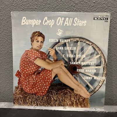 Bumper Crop of All Stars VA Country LP King #753 1961 Ferlin Huskey STILL SEALED