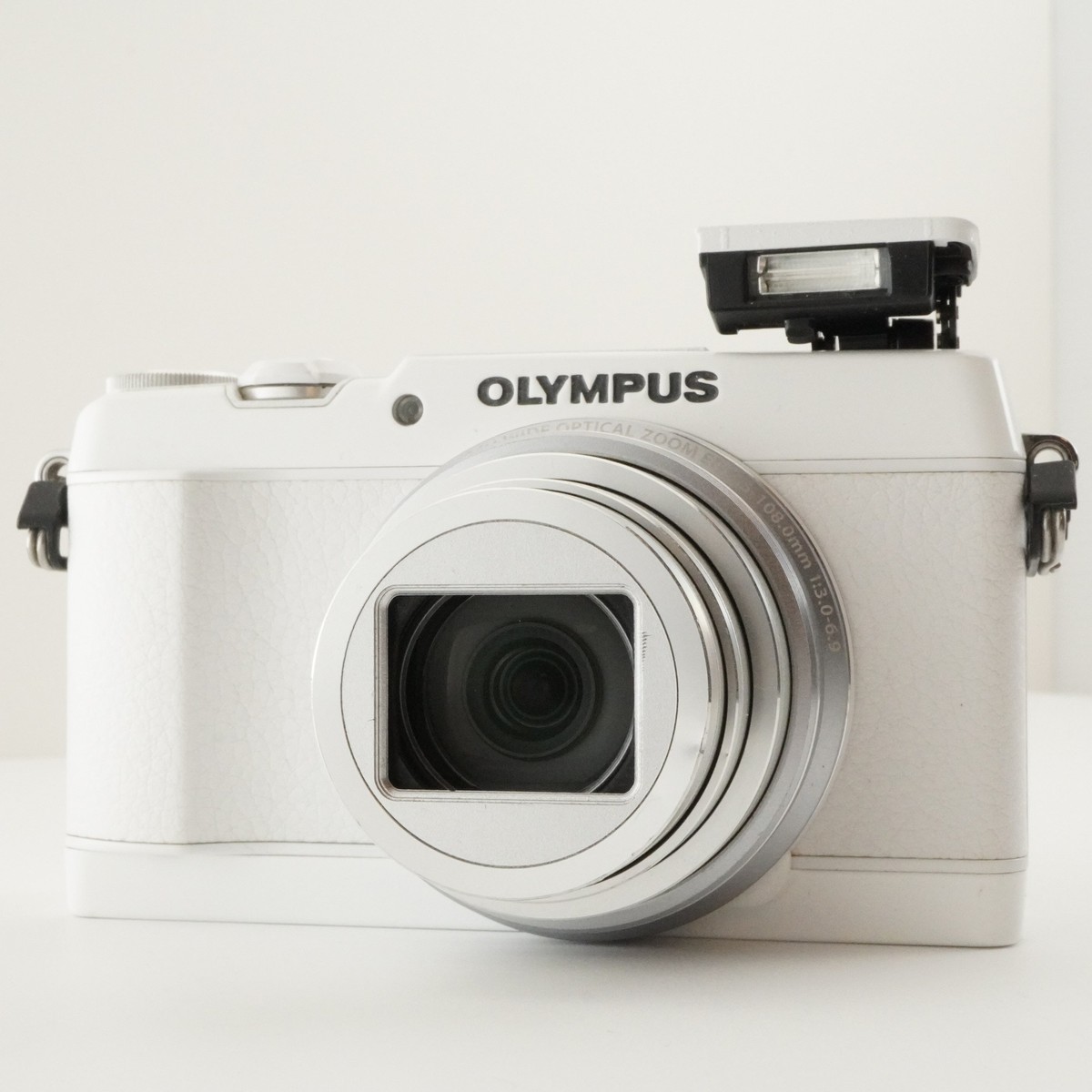 OLYMPUS STYLUS SH-1 White With 4GB SDHC Card Digital Camera from