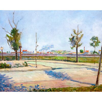 Paul Signac, Route de Gennevilliers, 1883, Pearl Photo Paper, 32'' x 40''