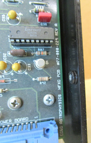 77000601 EG&G Astrophysics HFXG PCB 77-000-229 Rev A 770038/666 1432OMF - Picture 12 of 14