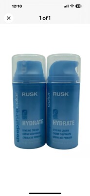 Rusk Deep Shine Color Hydrate Styling Cream 3.2 OZ Set of 2