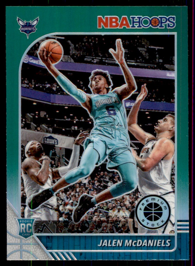 2019-20 Green Prizm Jalen McDaniels Rookie Charlotte Hornets #246