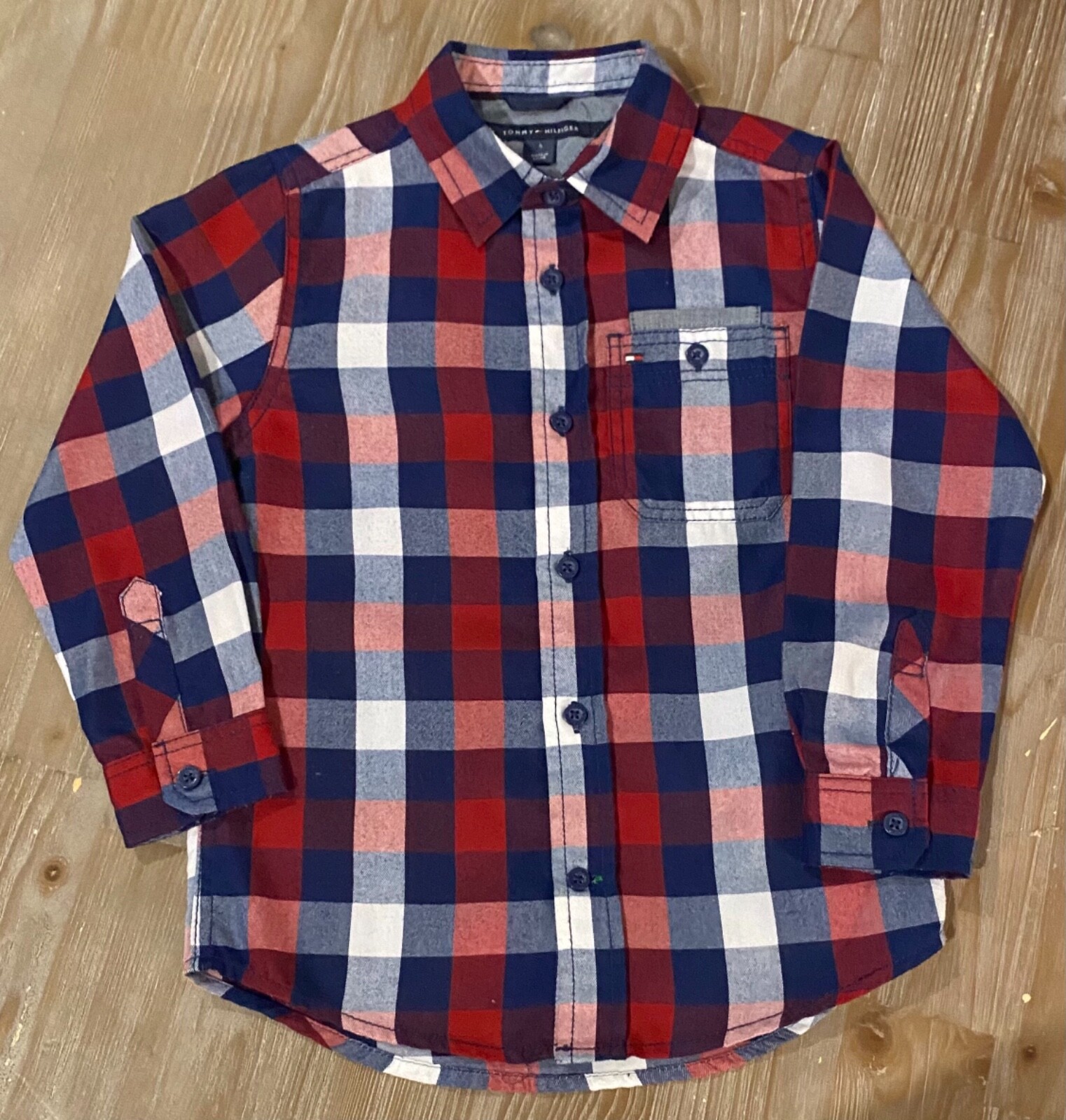 tommy hilfiger boys shirt