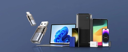 JSAUX USB BLOKER DANYCH I BLOKER DANYCH USB C (4 SZTUKI), PRZEZROCZYSTY USB-A - Zdjęcie 4 z 11