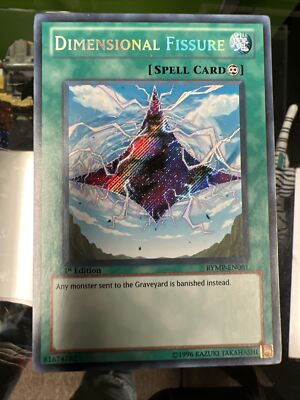Yu-Gi-Oh! TCG Dimensional Fissure Ra Yellow Mega-Pack RYMP-EN081 1st Edition...