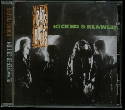 Cats In Boots Kicked & Klawed 8 bonus tracks remaster CD new Bad Reputation 