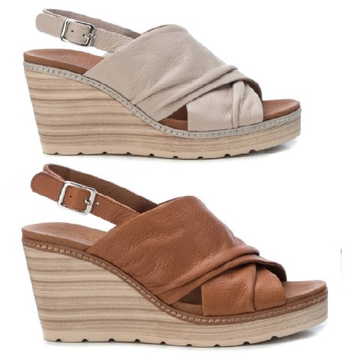 Xti-Carmela 67355 Sandalo donna fascia pelle l estate20 beige camel SALDI  30% | eBay