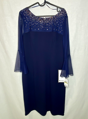 sachin and babi light blue dress NWT Alex Evenings Long Shift Dress 10 main image 0