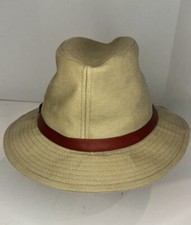 🔥Vintage Eddie Bauer Light Felt Fedora made in the USA Size Medium🔥