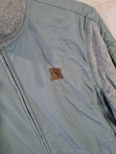 Nike Track Jacket Medium Grey Vtg Mens Jacket Coat SrA - Picture 3 of 7