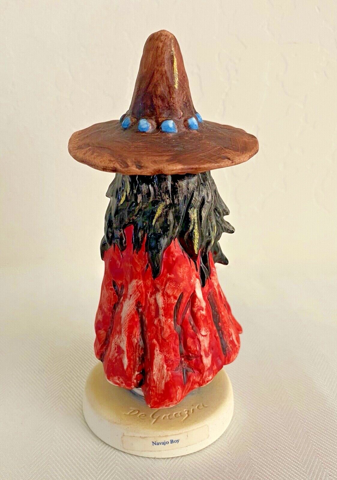 DeGrazia ~ 1988 ~ Goebel Porcelain Figurine ~ "Navajo Boy" ~ #10-339-16