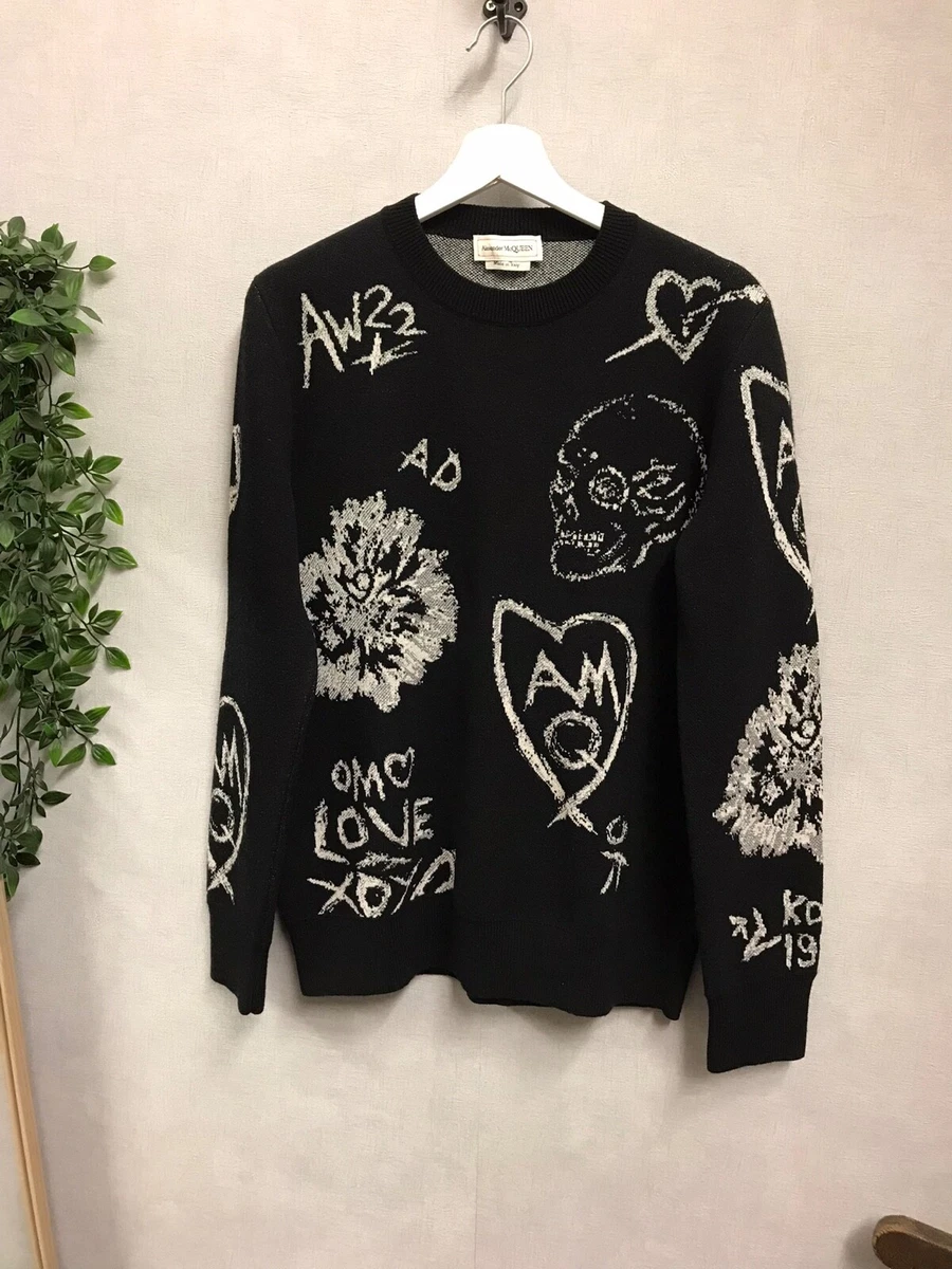 Alexander mcqueen shop skull sweater