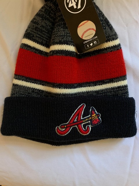 braves world series beanie