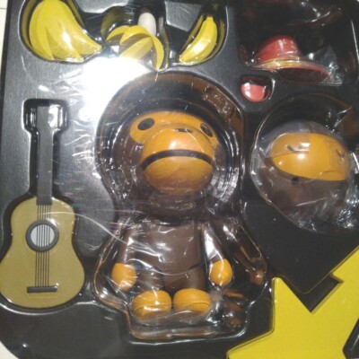 A BATHING APE - A BATHING APE アベイシングエイプ BABY MILO REVOLTECH YAMAGUCHI リボルテック ヤマグチ マイロ フィギュア 正規品 / 51069 Kaiyodo Yamaguchi Revoltech 115 Baby Milo A BATHING APE