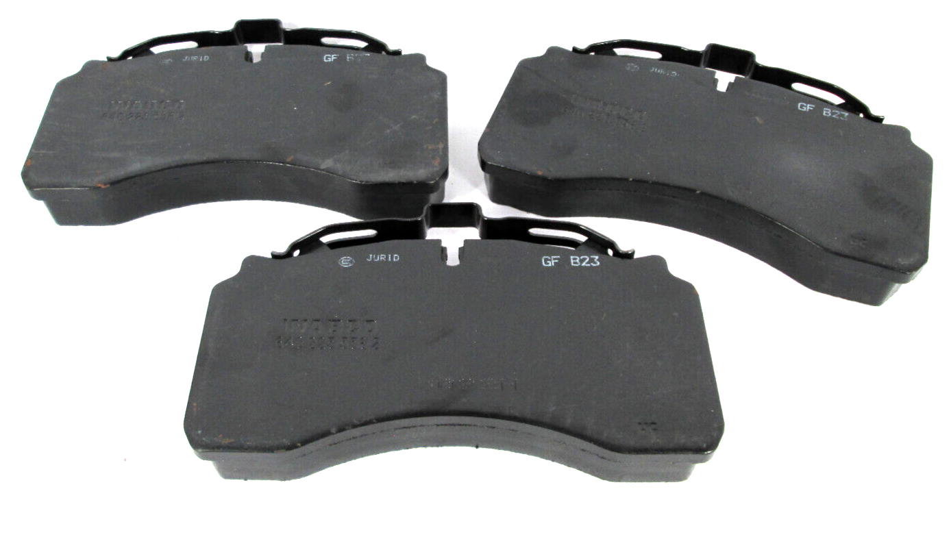 Set of 3 - Wabco 6402255562 Brake Pad - Pads Only - Incomplete Set 
