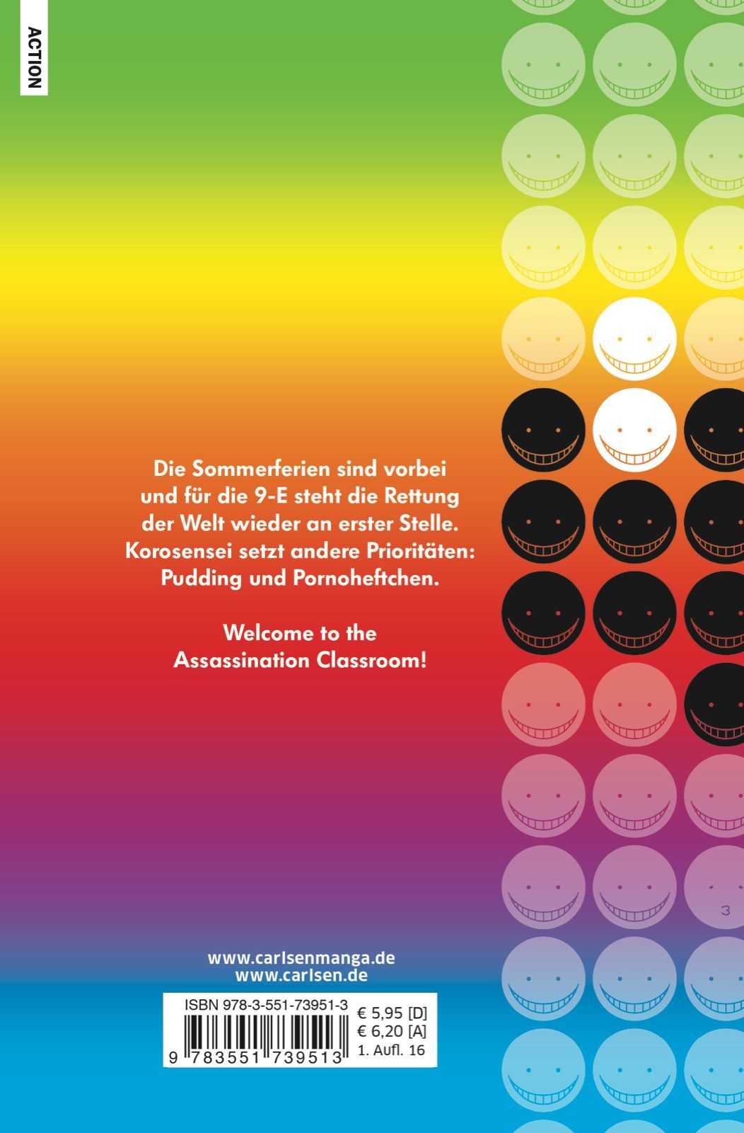 Thumbnail - Yusei Matsui; Jens Ossa / Assassination Classroom 10