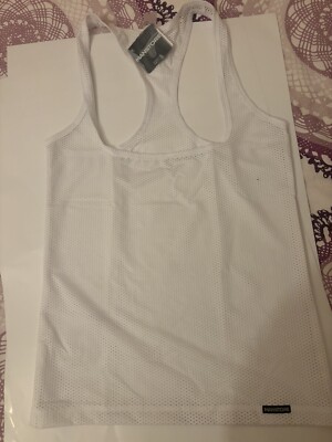 Workout Shirt weiß Manstore M2051 Gr. L