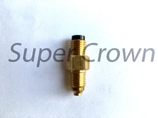 One-Way Lube Brass Metering Check Valve 4mm Inline Connector PSS 4 Showa AJB 4