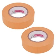 Plymouth Colored Vinyl Weather Resistant Electrical Tape 3/4 x 60 Orange 2 Pack