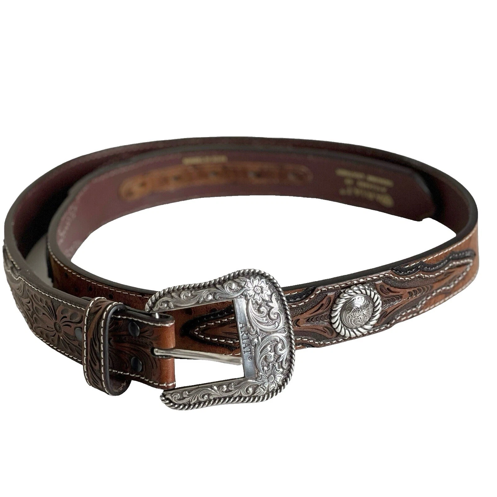 Cinturones Ariat Marrón para Hombre