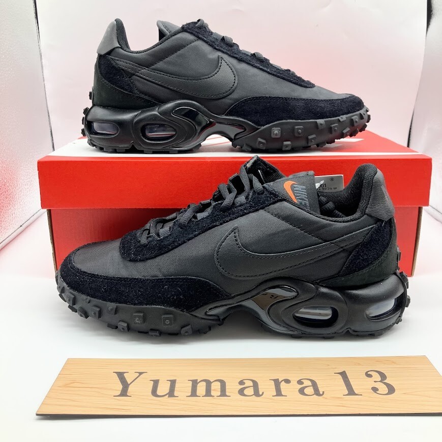 Nike Air Max Waffle Racer SP Triple Black FV6946-001 Men's