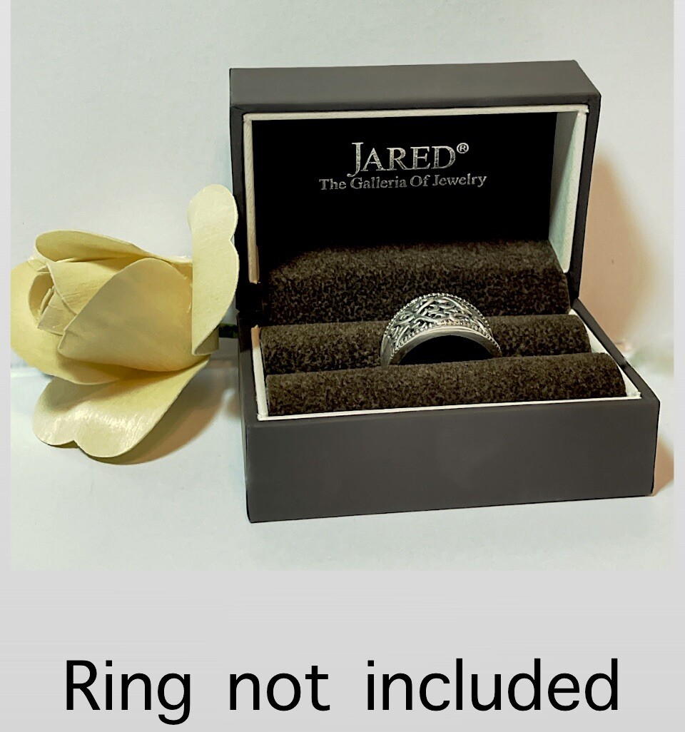 NEW~ JARED Jewelers Wedding RING Presentation BOX ONE