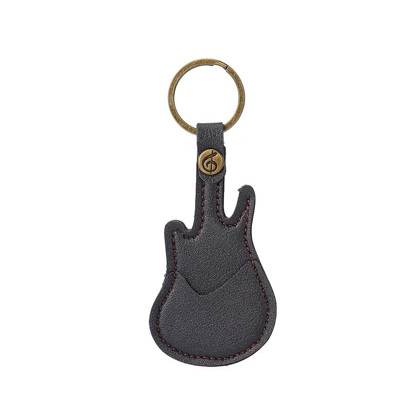 Leather Guitar Picks Case Guitar Pick Holders with Keyring Guitar Plectrums3813 eBay