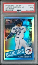 Vladimir Guerrero Jr. 2020 Topps Chrome 1985 Topps #85TC6 PSA 9--Blue Jays