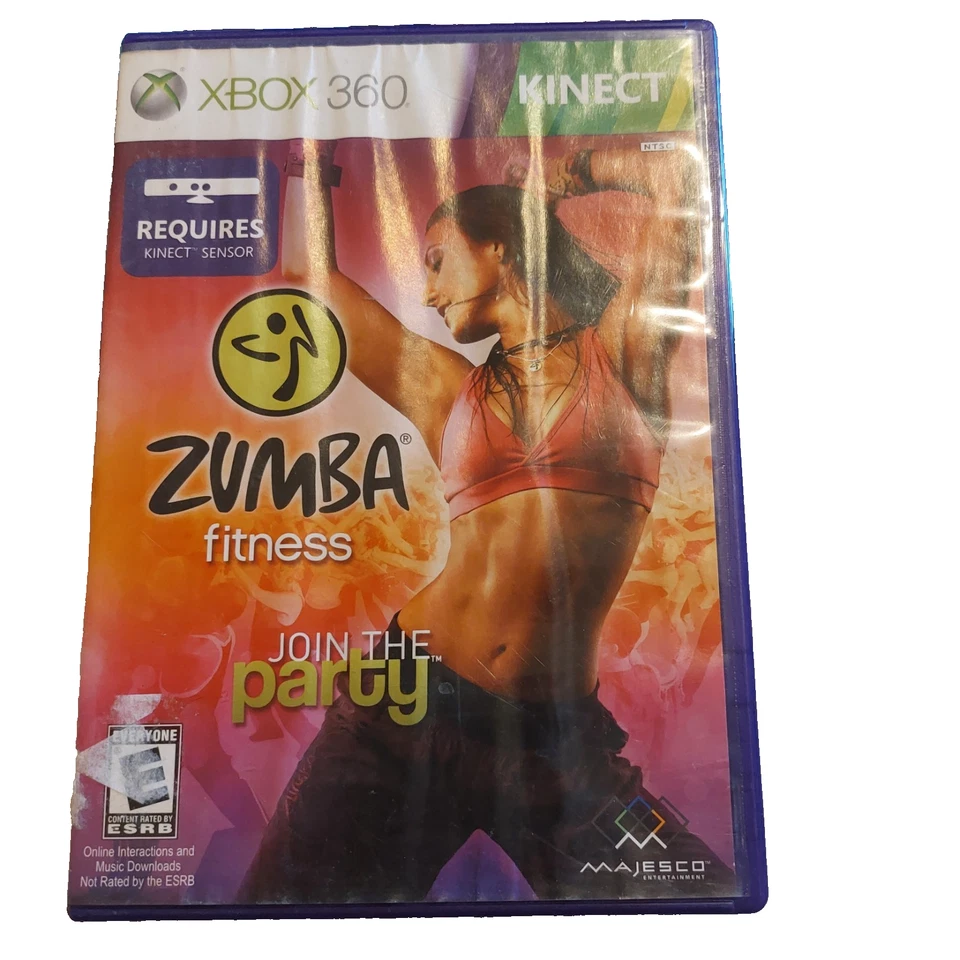 LOTE 9 Zumba Fitness, Dance Central, Just Dance Xbox 360, Kinect Probado Funcionando Foto 2 de 4