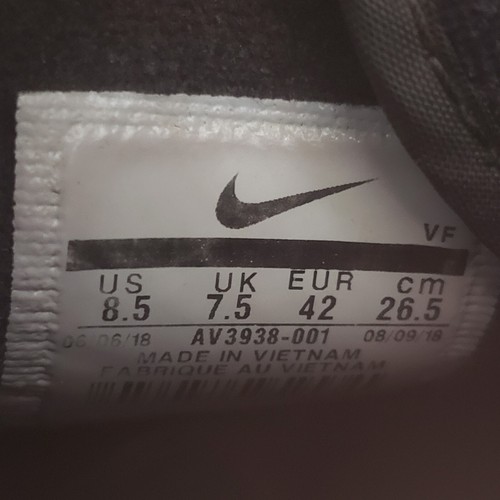 Nike NBA Air Force 1 '07 LV8 Sport High Metallic Gold Shoes Sneakers AV3938-001 - Picture 14 of 14