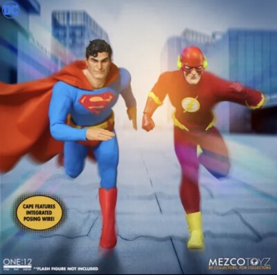 MEZCO 1/12 Superman Man Of Steel Deluxe Figure Limited Edition
