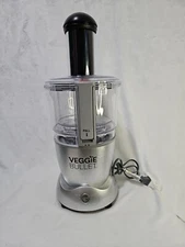 Magic Bullet Veggie Bullet VB-102 Spiralizer AND Food Processor WORKING Used