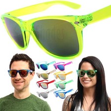 NEON Mens / Womens Retro Vintage Sunglasses Assorted Multi-Color Glasses Shades