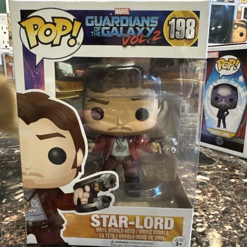 Funko Pop! Marvel Guardians of the Galaxy Vol. 2 - Star-Lord #198