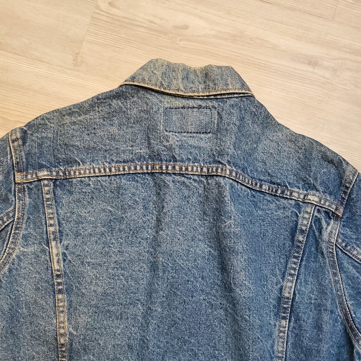VTG Levi's 70505-0214 Denim Trucker Jacket Made in USA Type