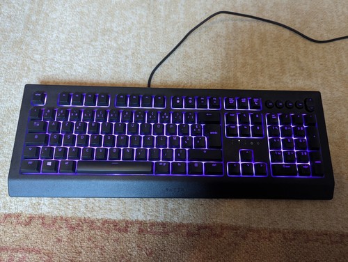 Calvier Razer Cynosa V2 rétroéclairé AZERTY Français - Photo 5/8