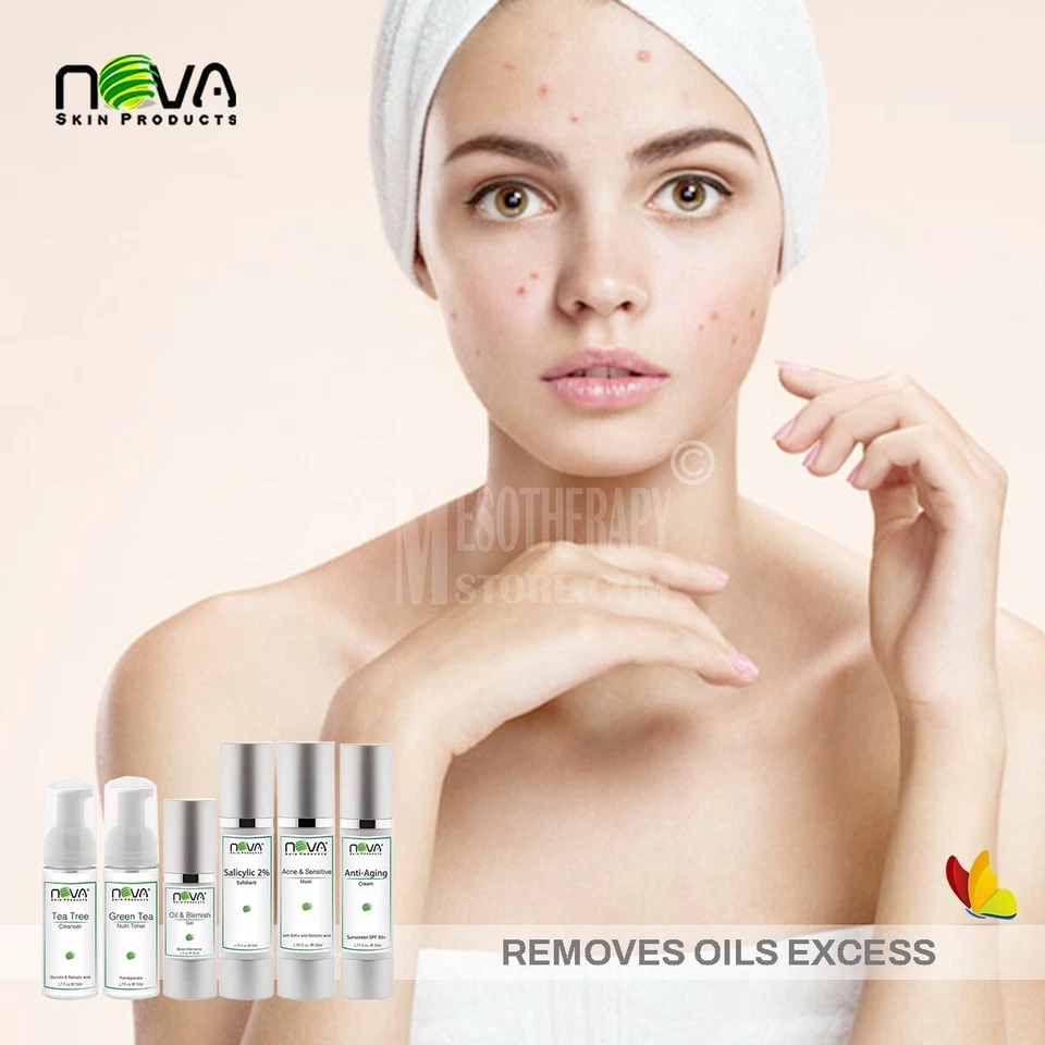 Kit de 6 productos para acné de Nova Skin Foto 4 de 4