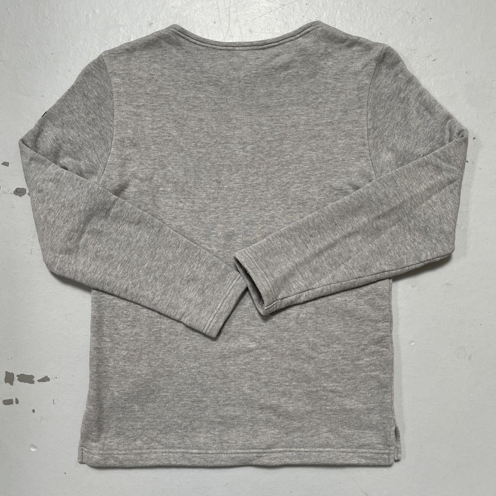 Beams Plus x LOOPWHEELER Solid Grey Cotton Sweats… - image 7