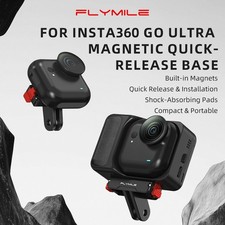 Magnetic Quick-Release Bracket For Insta360 GO UItra Camera Mount Adapter Base