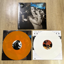 Soundgarden Screaming Life Fopp Orange & White 2 x Vinyl Record Limited Edition