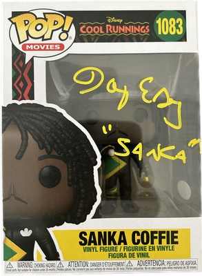 Cool Runnings Movie Jamaica Bobsled Official Sanka Funko Signed by Doug E. Doug