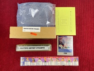 NEO GEO MVS Fighters History Dynamite English Complete Kit