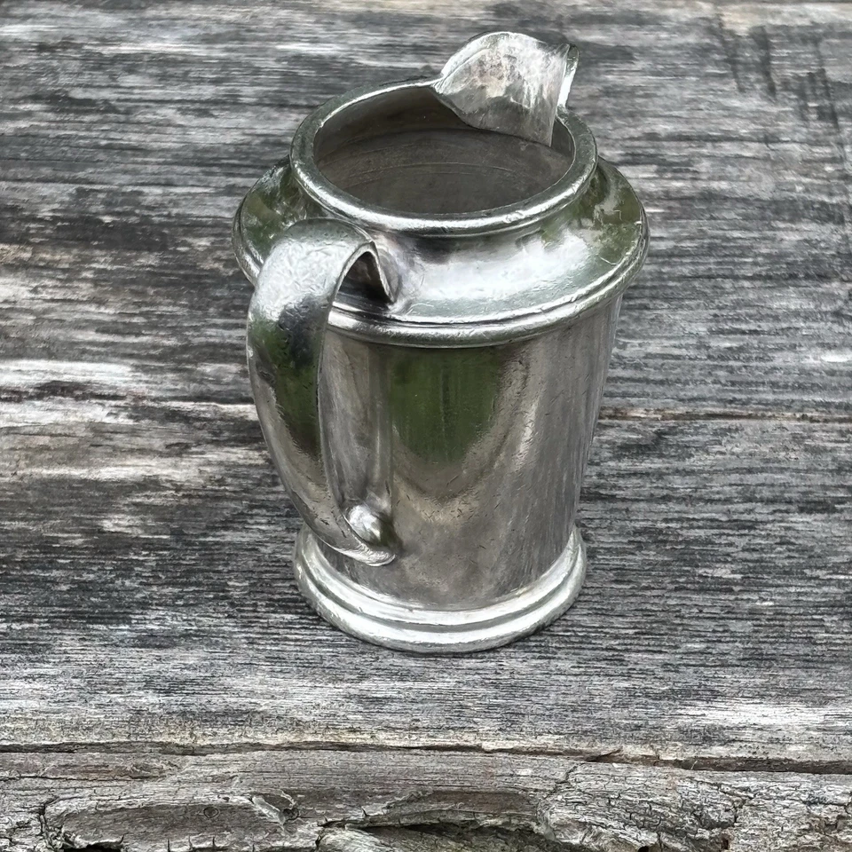 Crema de plata vintage Hotel Manchester (tetera) Foto 2 de 3